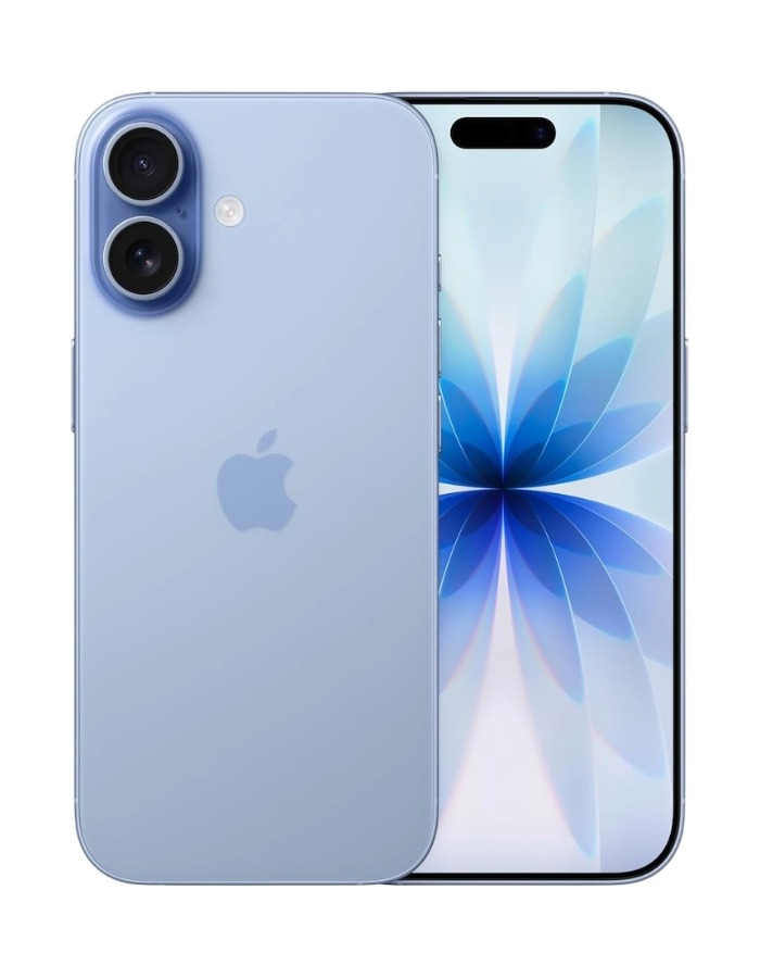 Imagem iPhone 17 256gb cor azul névoa