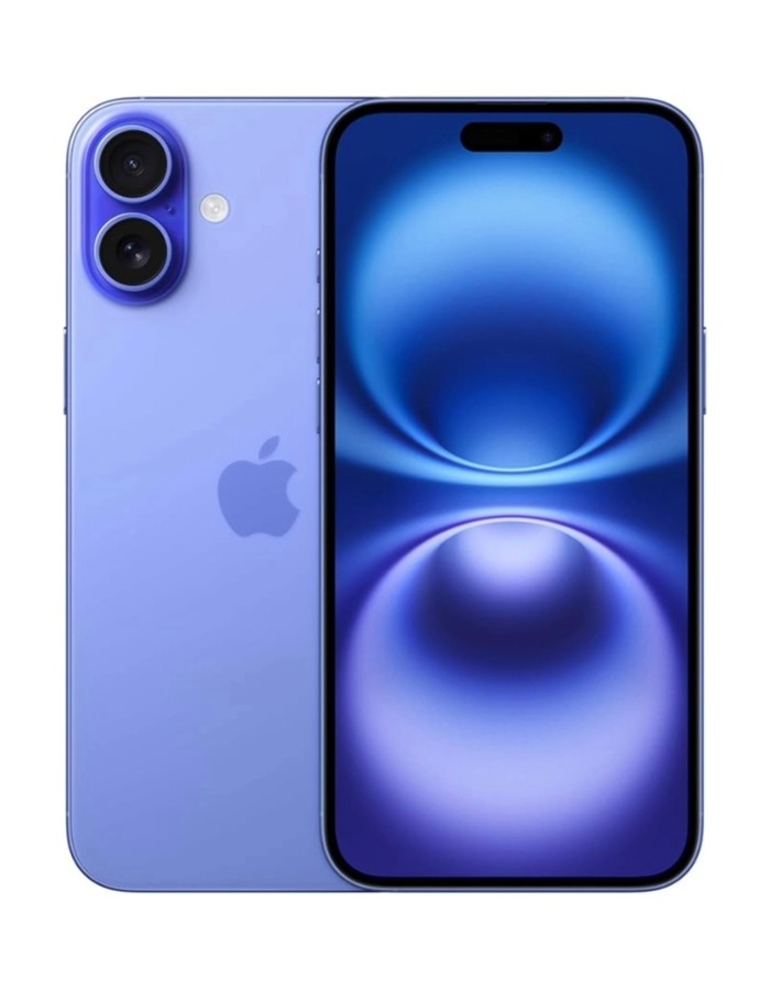 Imagem do iPhone 16 plus cor azul